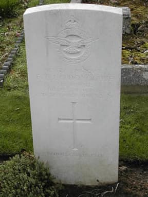 Photograph of gravestone of Eugene Thomas John O'Donoghue