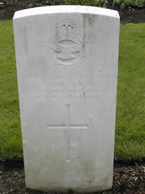 Photograph of gravestone of Jean Lawrence