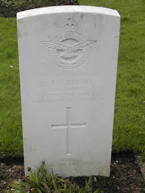 Photograph of gravestone of Kenneth Edward Troake