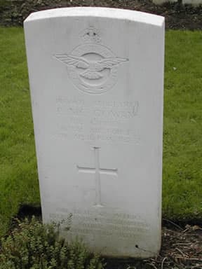 Photograph of gravestone of Patrick McGowan