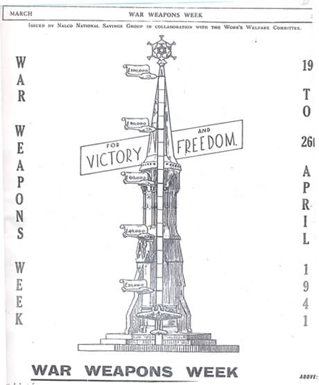 War Weapons Week poster, April 1941